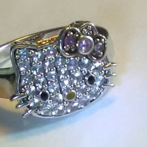 Kimora Lee Simmons Hello Kitty diamond ring